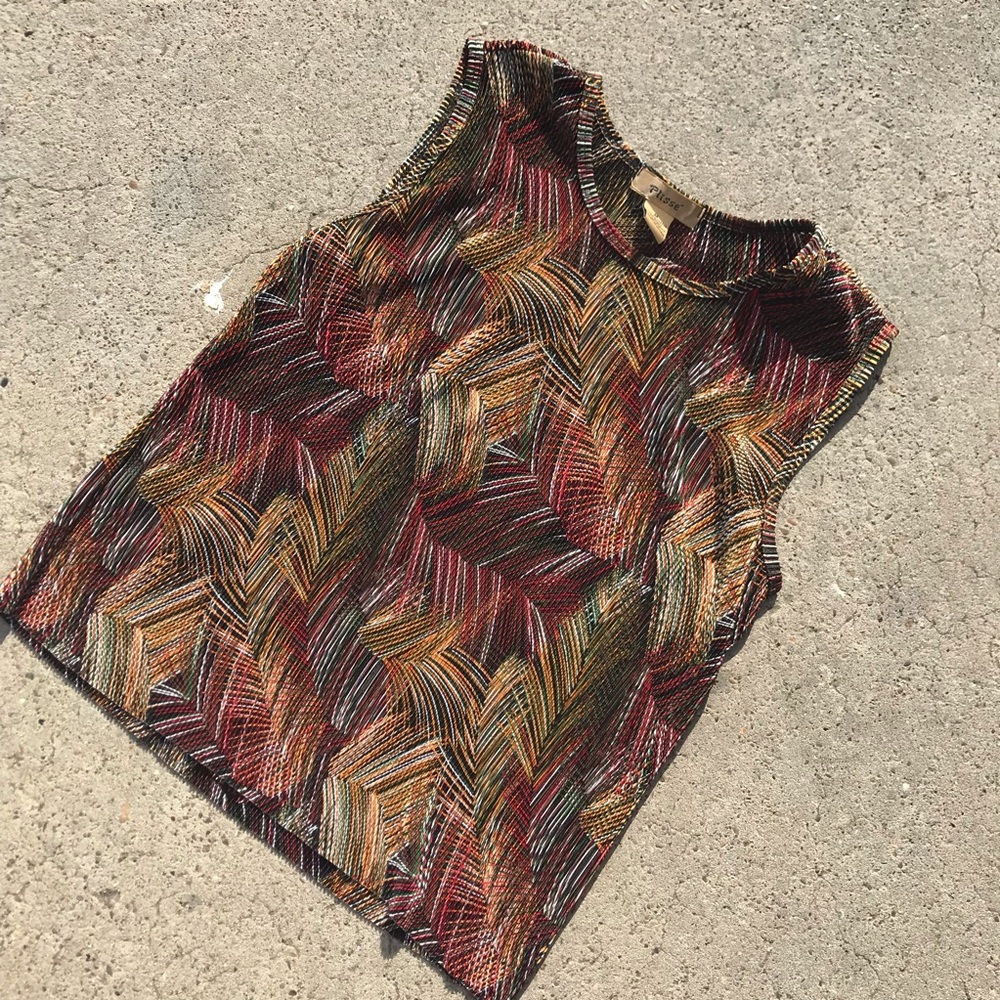 Vintage 90's Plissé top